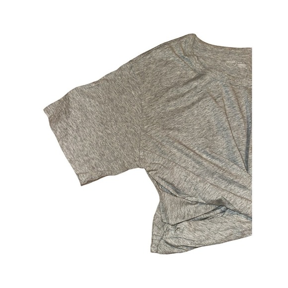 Aerie Women's Short Sleeve Cotton Cropped Tie Wrap Back T-Shirt Size M G… - Picture 5 of 10